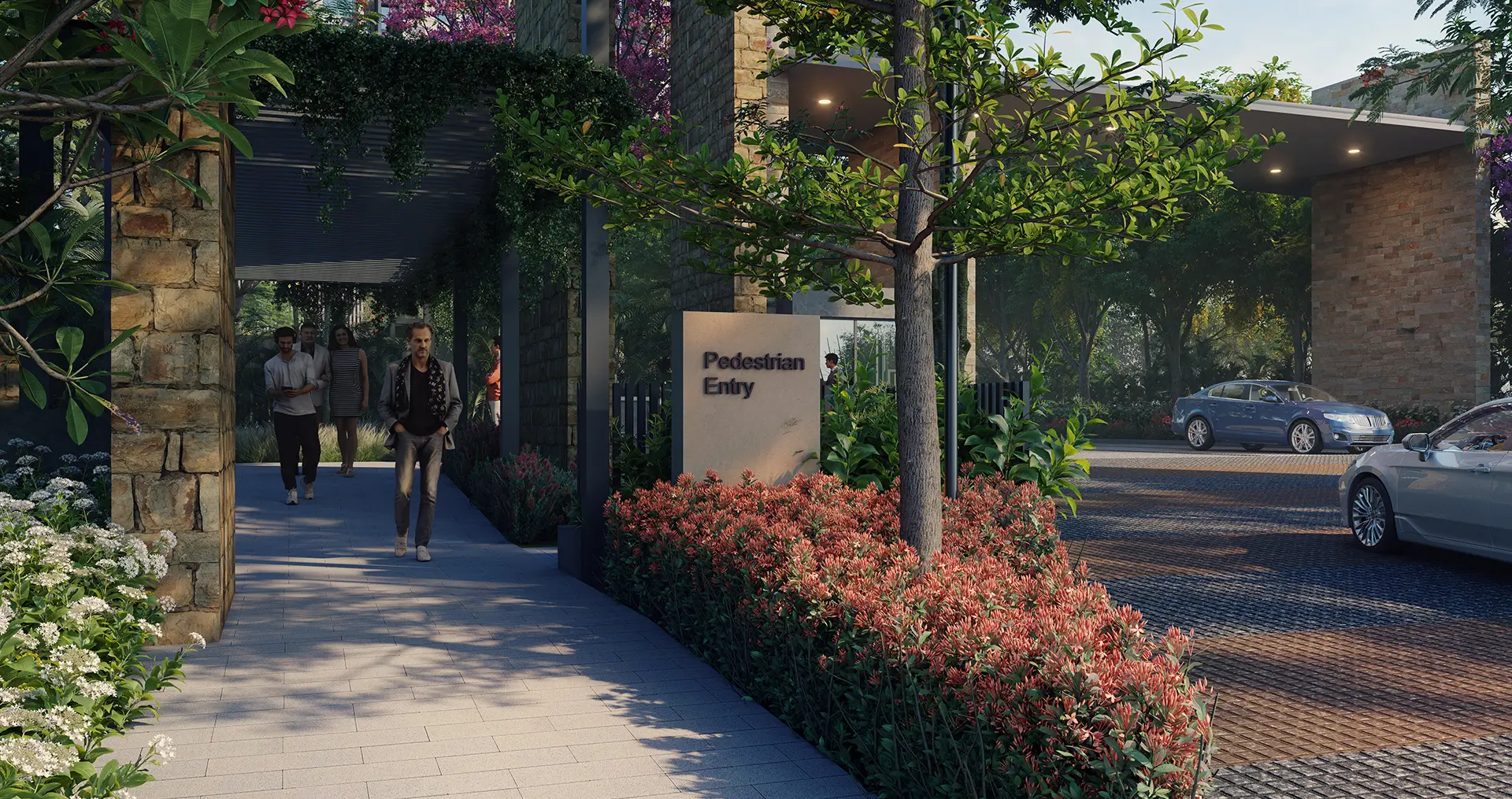 Brigade Altius – Pedestrian Entry